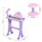 Piano Infantil Homcom | 37 Teclas | Rosa_3