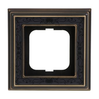 Placa de Parede e Cobertura de Interruptor Busch-Jaeger 1721-843 | Latão - 1