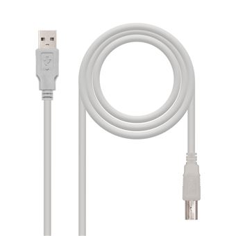 Cabo Usb Nanocable 10.01.0102 | Bege - 1