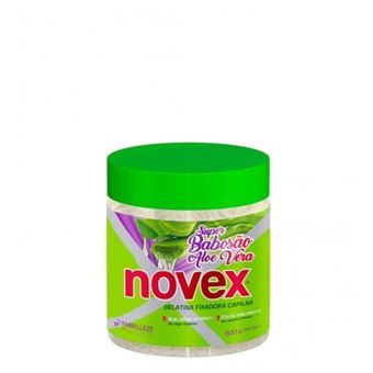 Gelatina Fixadora Novex Super Babosão Aloe Vera 500g - 1