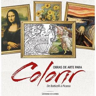 Obras De Arte Para Colorir. De Botticelli A Picasso - 1