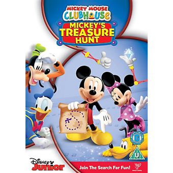 Disney Mickey Mouse Clubhouse Treasure Hunt DVD 2D Inglês