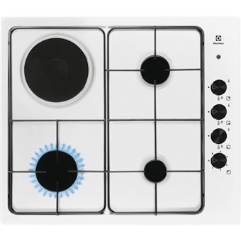 Placa Mista Electrolux EGL62821OW | 58 cm | 4 Zonas | Branco - 1