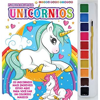 Floresta Encantada Livro Para Pintar Com Aquarela - 1