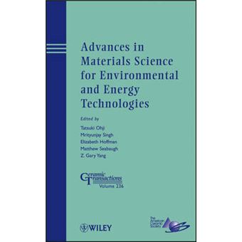 Advances in Materials Science for Environmental and Energy Technologies - Ceramic Transactions - Hardback - 2012 - 1