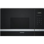 Micro-ondas Encastrável Siemens BF525LMS0 800W 20L Preto, Inox