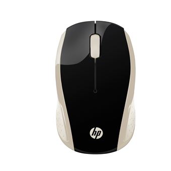 Rato Wireless HP Rato sem fios 200 (Ouro Seda) | 1000 DPI | Dourado - 1