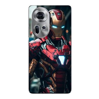 Capa Maniacase para Oppo Reno 11 5G | Iron Man em combate - 1