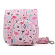 Capa protetora de Couro WISETONY para Fujifilm Instax Mini 8/8 + / 9 Flamingo