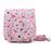 Capa protetora de Couro WISETONY para Fujifilm Instax Mini 8/8 + / 9 Flamingo_0