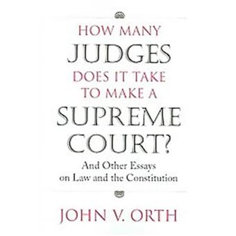 How Many Judges Does It Take To Make A Supreme Court? - 1