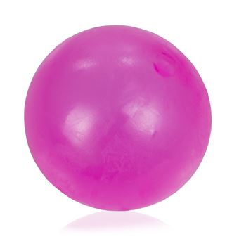 Bola de Silicone Anti-stress DAM | 5,5 cm | Brilha no Escuro - Fúcsia - 1
