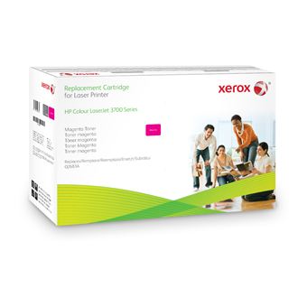 Toner Xerox Cartucho de toner magenta. Equivalente a HP Q2683A. Compatível com HP Colour LaserJet 3700 - 1