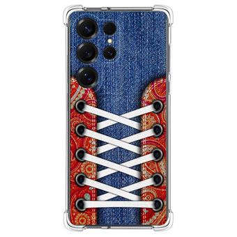 Capa TUMUNDOSMARTPHONE de silicone à prova de choque para Samsung Galaxy S25 Ultra 5G Sneakers Design 11 Desenhos - 1