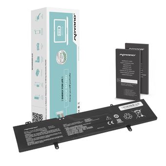 Bateria Movano para Asus Vivobook F411U, S410U, X411U, B31N1707 - 1