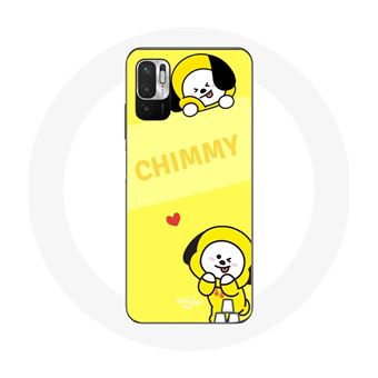 Capa Maniacase para Xiaomipoco M3 Pro Bts Bangtan Bt21 Chimmy Jimin Fundo Amarelo - 1