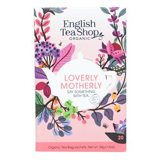 Sortido de Tisanas Biológicas English Tea Shop Loverly Motherly | 20 Saquetas - 1