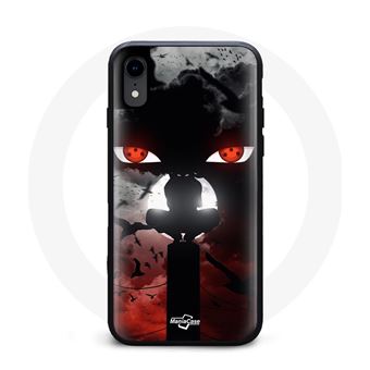 Capa Maniacase para Iphone XR Itachi Uchiwa Naruto Anime Arte - 1