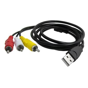 Cabo de Áudio e Vídeo Multi4you 3 RCA para USB (1,5m) - 1