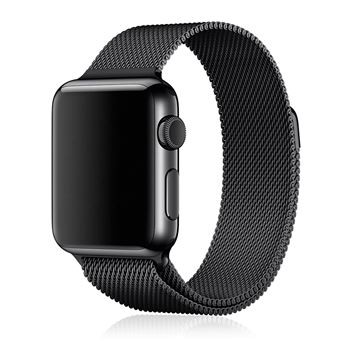 Bracelete Metálica DAM Compatível com Apple Watch 38/40/41mm - Preto - 1