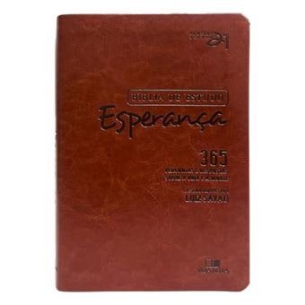 Bíblia De Estudo Esperança Capa Couro Simulado 365 Perguntas E Respostas Sobre A Vida E A Morte - 1