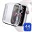Capa Avizar para Apple Watch de Silicone antimarcas Transparente_0