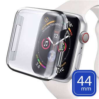 Capa Avizar para Apple Watch de Silicone antimarcas Transparente