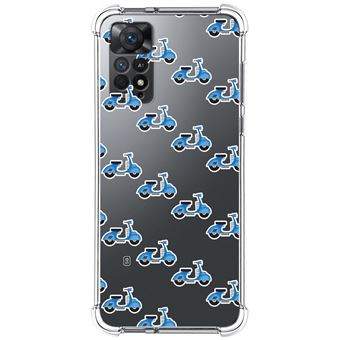 Capa Tumundosmartphone de silicone anti-choque para Xiaomi Redmi Note 11 Pro / 11 Pro 5G design Scooter desenhos - 1