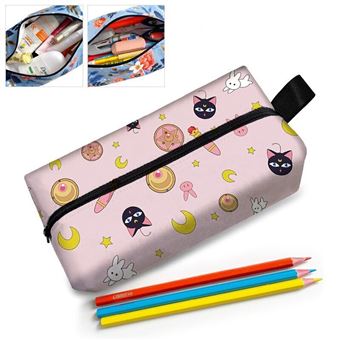 Estojo Sunny Holiday Sailor Moon 19x9x6cm Rosa - 1