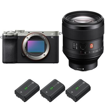 Sony A7C II Silver + FE 85mm f/1.4 GM + 3 Sony NP-FZ100 + PDF MCZ DIRECT - 1