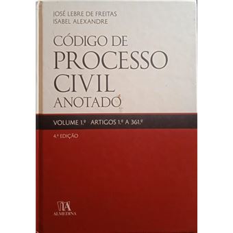 Código de processo civil, anotado. [volume i] - 1