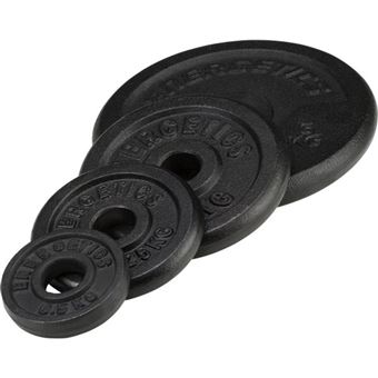 Disco de Musculação ENERGETICS 66128001013 | 2,5 kg | Preto - 1