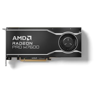 Placa de Vídeo AMD Radeon Pro W7600 | Preto - 1