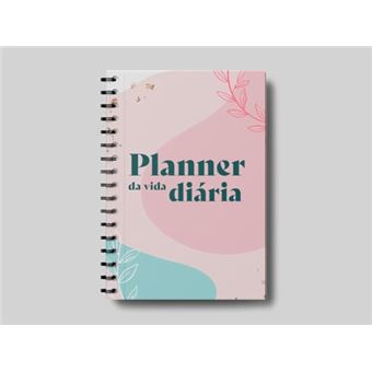 Planner Da Vida Diária - Rosa - 1
