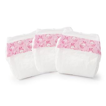 Fraldas de boneca Bayer Design 73099AA | Rosa, Branco - 1