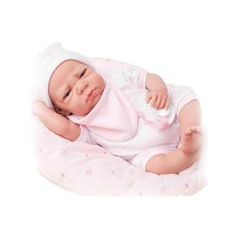 Boneca Recém-Nascido Edur Elegance Rosa - Muñecas Arias - 1