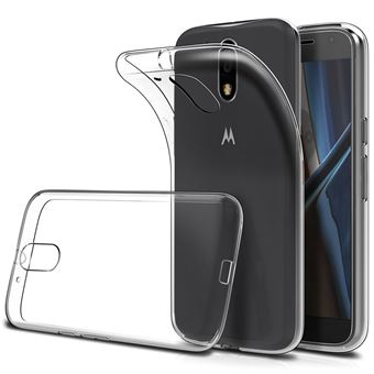 Capa Gel TPU Silicone Multi4you para Motorola Moto G4 - Transparente - 1