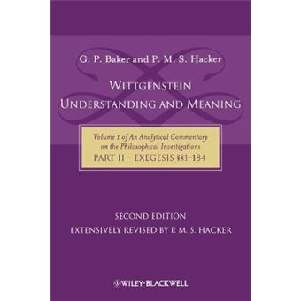 Wittgenstein - Understanding and Meaning - Paperback - 2009 - 1