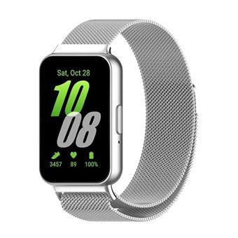 Bracelete Milanese com Fecho Magnético GIFT4ME para Samsung Galaxy Fit3 - Prata - 1