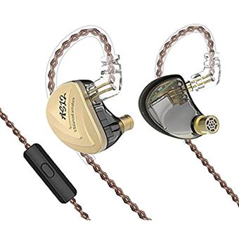 Auricular com Fios KZ AS16 - Dourado - 1