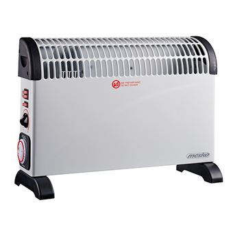 Aquecedor Convector Mesko MS 7741W | Temporizador + Função Turbo | 2000W - Branco - 1