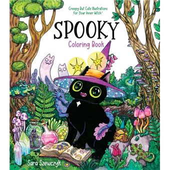 Spooky Coloring Book - 1