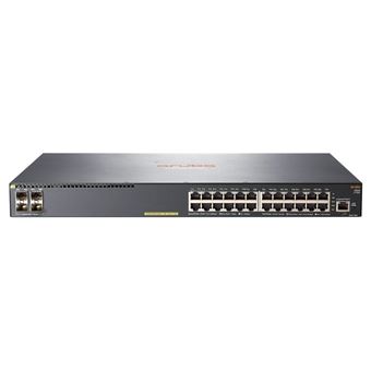 Switch de Rede HPE Aruba Networking Aruba 2540 24G PoE+ 4SFP+ | Cinzento - 1