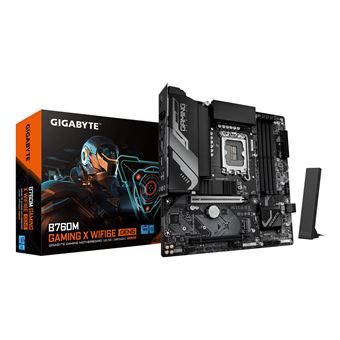 Motherboard GIGABYTE B760M GAMING X WIFI6E GEN5 | Castanho escuro - 1