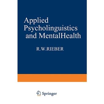 Applied Psycholinguistics and Mental Health - Paperback - 2012 - 1