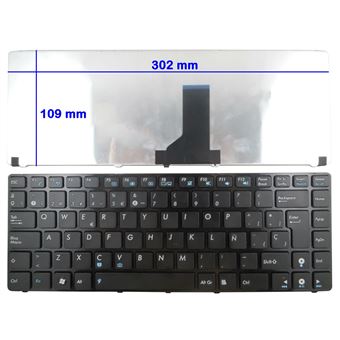 Teclado para Computador Portátil Asus A42 K42 X42 N 43 N82 U30 U36 U44 U45 U80 U82 Ul80 - 1