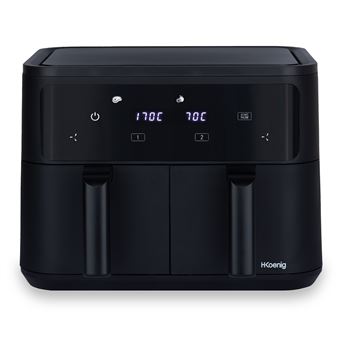 Air Fryer H.Koenig FRY900 | 2x4,5L | 8 Programas | 2400W - 1