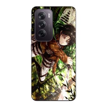 Capa Maniacase para Oppo Reno 12 5G | Attack on Titan Levi Ackerman - 1