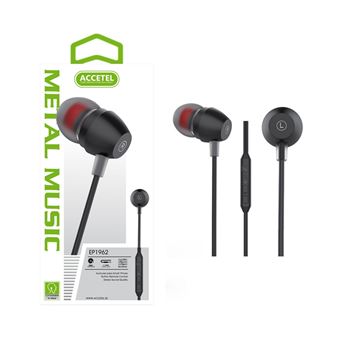 Auriculares com Microfone Accetel EP-1962 - Preto - 1