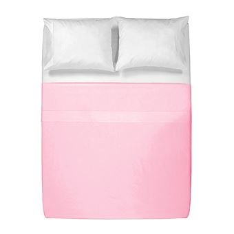 Lençol de cima HOGARMYCTEX | poliéster | algodão | 240x270cm | Rosa - 1